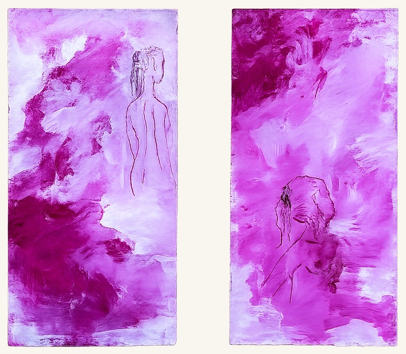 Rückzug in Magenta